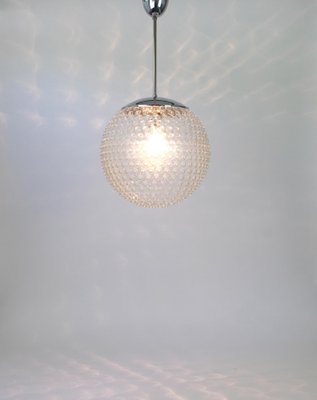 Glass Pendant Lamp by Rolf Krüger for Staff, Germany, 1970s-UGR-1086264