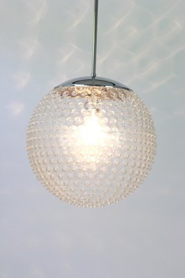 Glass Pendant Lamp by Rolf Krüger for Staff, Germany, 1970s-UGR-1086264