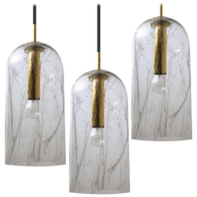 Glass Pendant Lamp from Doria, 1960s-VDW-961500