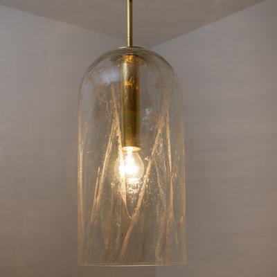 Glass Pendant Lamp from Doria, 1960s-VDW-961500