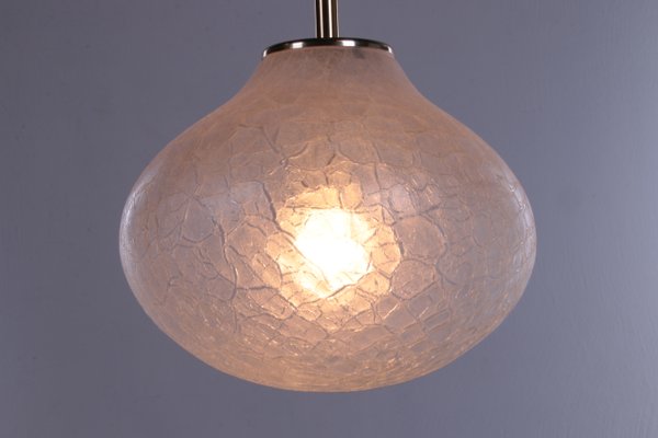 Glass Pendant Lamp from Doria Leuchten, Germany, 1960s-EZZ-1193397