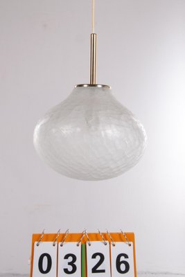 Glass Pendant Lamp from Doria Leuchten, Germany, 1960s-EZZ-1193397