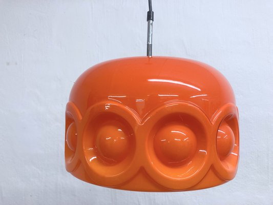 Glass Pendant Lamp from Glashütte Limburg, 1970s-AET-1309957