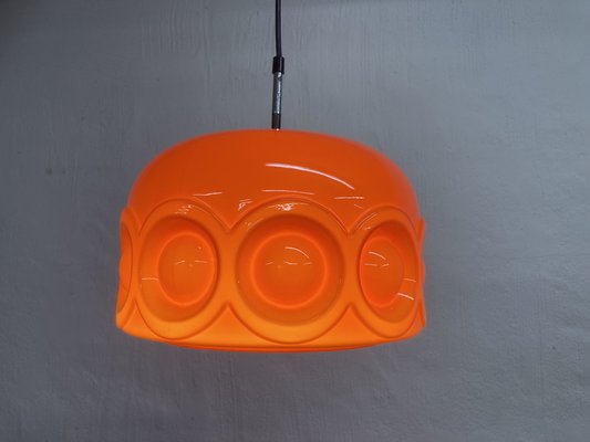 Glass Pendant Lamp from Glashütte Limburg, 1970s-AET-1309957