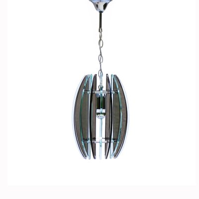 Glass Pendant Lamp from Veca, Italy, 1970s-JUA-981771