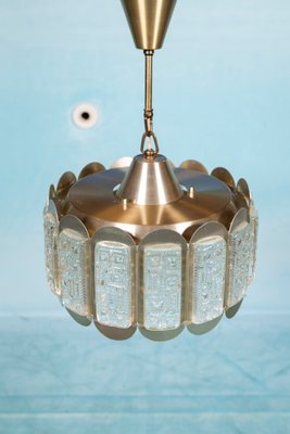 Glass Pendant Lamp from Vitrika, 1960s-HGA-572017