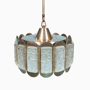 Glass Pendant Lamp from Vitrika, 1960s-HGA-572017