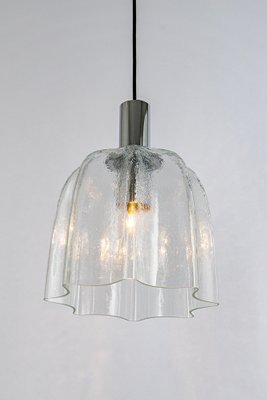 Glass Pendant Lights by Limburg, Germany, 1970s-UGR-1329838