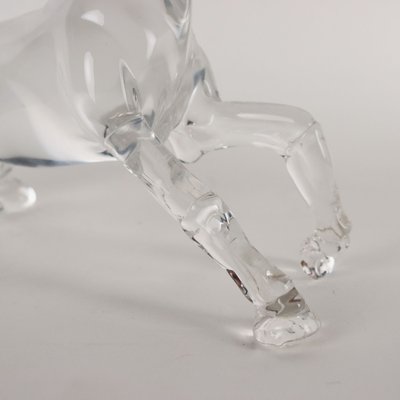 Glass Sculpture of Horse by Arnaldo Zanella-VMM-1713250