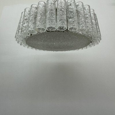 Glass Tubes Chandelier from Doria Leuchten, 1960s-BGP-1818853