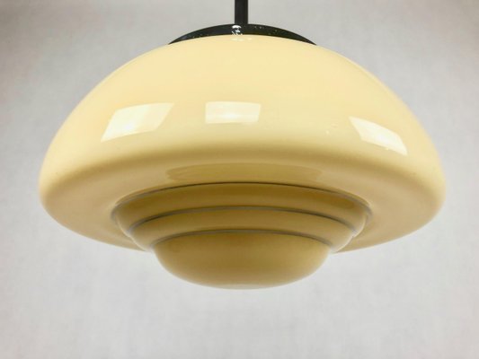 Glass UFO Pendant Lamp from Napako, 1960s-ZCY-1376082