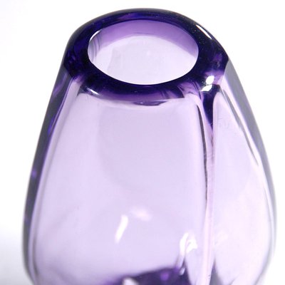 Glass Vase by Aloys F. Gangkofner for Hessenglas, Germany, 1950s-GIW-935936