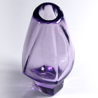 Glass Vase by Aloys F. Gangkofner for Hessenglas, Germany, 1950s-GIW-935936