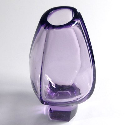 Glass Vase by Aloys F. Gangkofner for Hessenglas, Germany, 1950s-GIW-935936