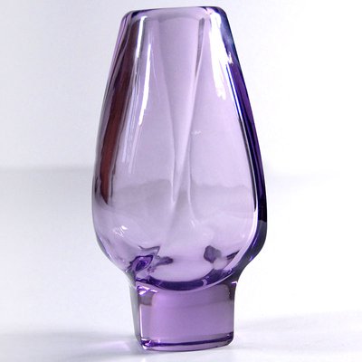 Glass Vase by Aloys F. Gangkofner for Hessenglas, Germany, 1950s-GIW-935936