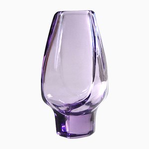 Glass Vase by Aloys F. Gangkofner for Hessenglas, Germany, 1950s-GIW-935936