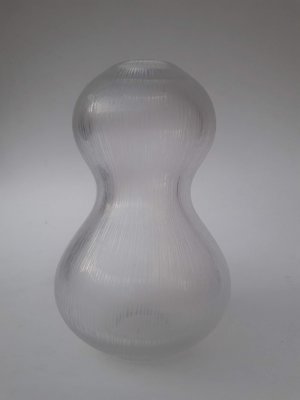 Glass Vase by Bengt Orup for Johansfors Sweden, 1960s-XUQ-1438713