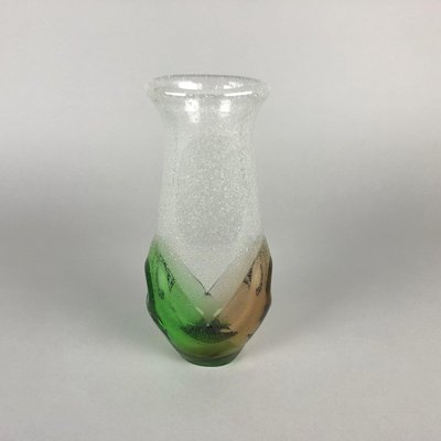 Glass Vase by Frantisek Spinar for Skrdlovice, 1976-TZ-746216