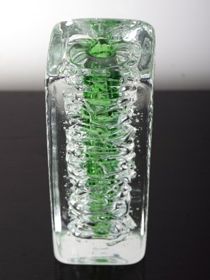 Glass Vase by František Vízner for Sklárny Škrdlovice-ALG-843741