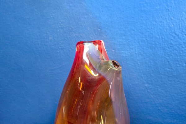 Glass Vase by Gualtiero Casalegno, Italy, 1990s-VCV-1344958