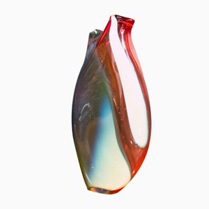 Glass Vase by Gualtiero Casalegno, Italy, 1990s-VCV-1344958