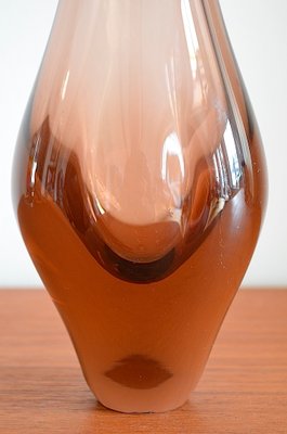 Glass Vase by Josef Cvrček for Železnobrodské Sklo, 1960s-OV-866640