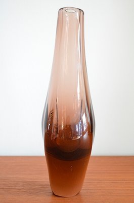 Glass Vase by Josef Cvrček for Železnobrodské Sklo, 1960s-OV-866640