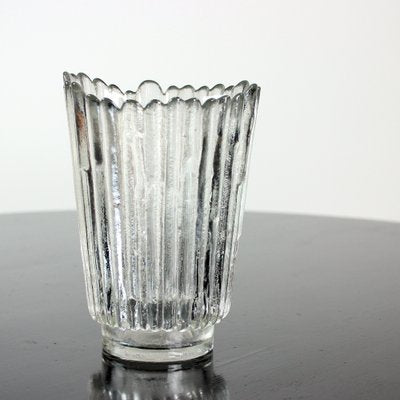 Glass Vase by Pavel Panek for Libochvice, 1979-UL-868719