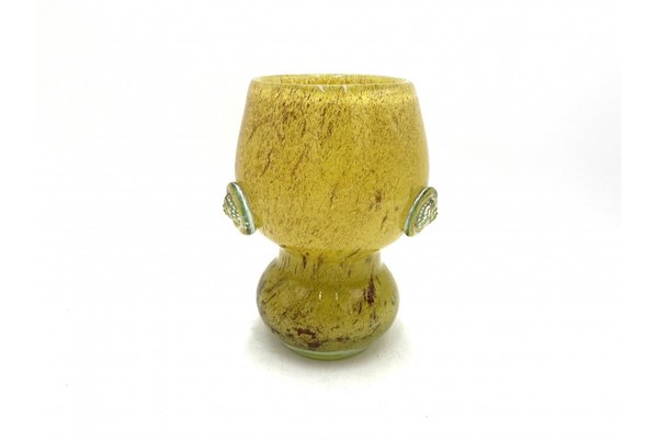 Glass Vase by Wiesław Sawczuk, Łysa Góra, Poland, 1970s-BXB-1408996