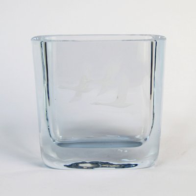 Glass Vase from Strömbergshyttan, 1960s-NE-1740517