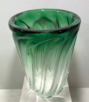 Glass Vase from Val Saint Lambert, 1970s-IKW-828488