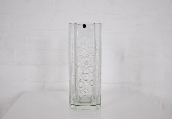 Glass Vase in Crystal Imitation Riihimaen Glass Edition, Finland, 1968-OWS-1781007