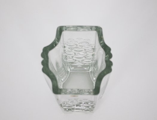 Glass Vase in Crystal Imitation Riihimaen Glass Edition, Finland, 1968-OWS-1781007