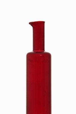 Glass Vase in Red by Nanny Still, 1950s-SC-2027267