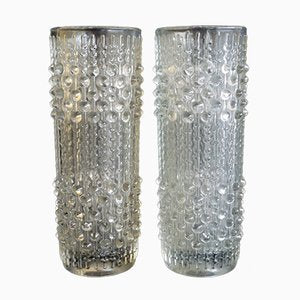 Glass Vases, 1960s, Set of 2-GKB-557312