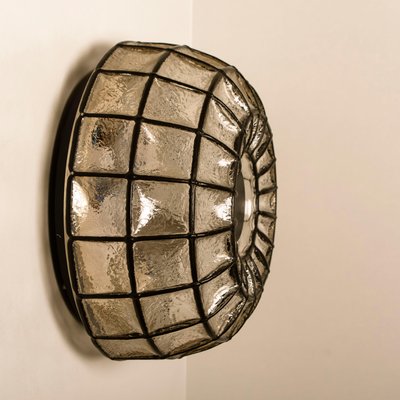 Glass Wall Light from Limburg Glashütte, 1970s-VDW-997873