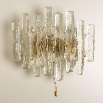 Glass Wall Sconces by J.T. Kalmar, Austria, Set of 2-VDW-824825