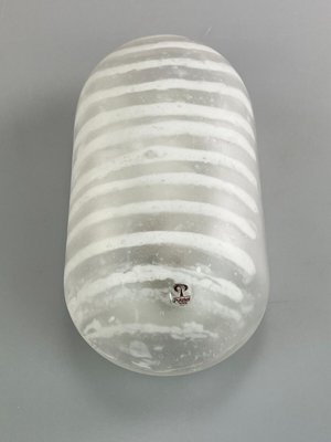 Glass Zebra Wall Lamp from Peill & Putzler, 1960s-EJL-1357793