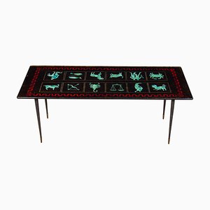 Glass Zodiac Cocktail or Coffee Table from Fontana Arte-MBH-1031720