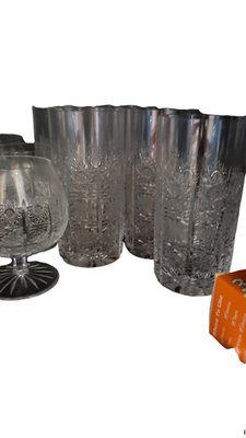 Glasses in Cut Crystals, Set of 64-TCS-1292205