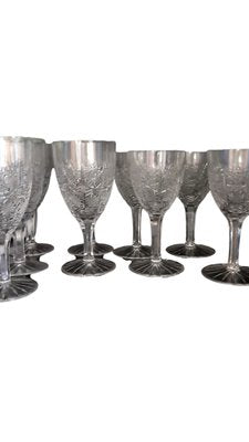 Glasses in Cut Crystals, Set of 64-TCS-1292205