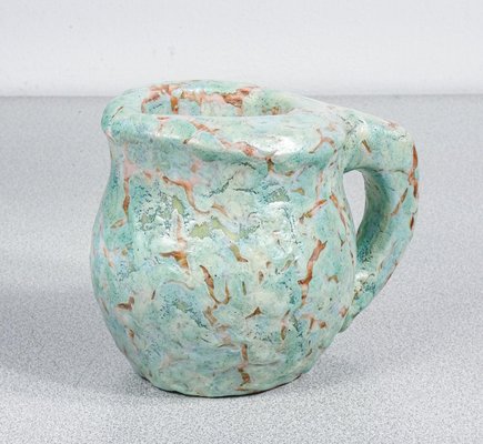 Glazed Ceramic Jug from Lenci, 1940s-OJE-2018010