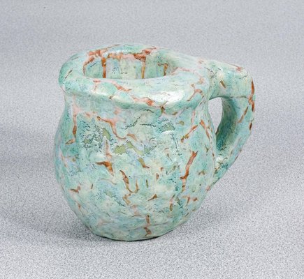 Glazed Ceramic Jug from Lenci, 1940s-OJE-2018010