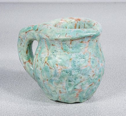 Glazed Ceramic Jug from Lenci, 1940s-OJE-2018010