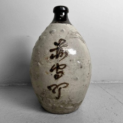 Glazed Ceramic Sake Bottles, Japan, 1890s, Set of 2-DWL-1703870