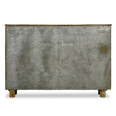 Glazed Console in Weathered Wood-NQ-2040782