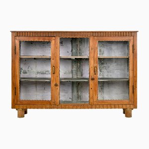 Glazed Console in Weathered Wood-NQ-2040782