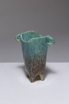 Glazed Earthenware Vase from Accolay, 1950s-QAC-2043133