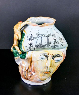 Glazed Majolica Vase from Marino-OJE-1416284