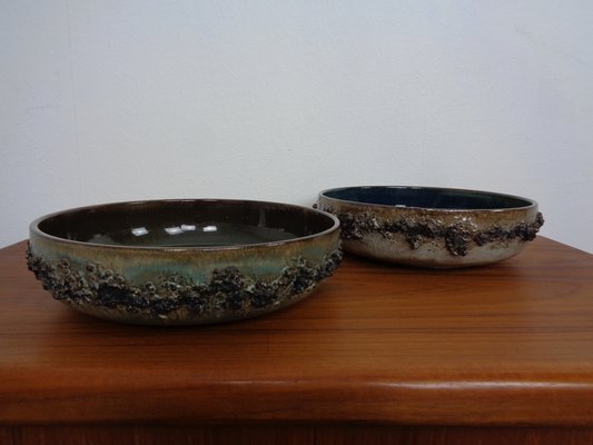 Glit Lava Ceramics Bowls & Vases by Ragnar Kjartansson, 1960s, Set of 7-RDW-1722418